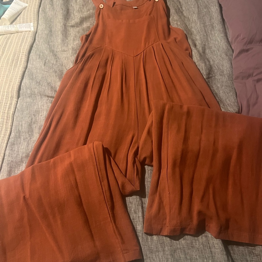 Rust Jumpsuit Overalls